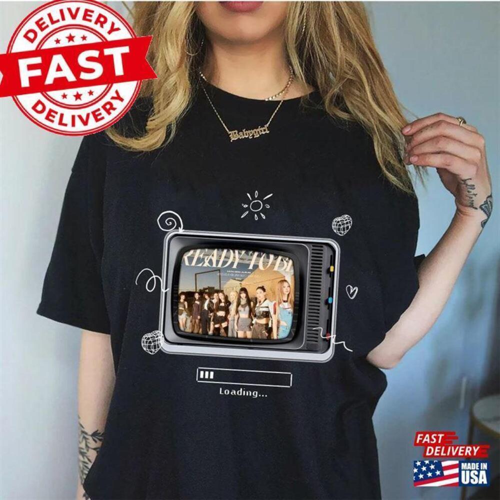 Twice 5Th World Tour T-Shirt Ready To Be Concert Shirt T-shirt Unisex